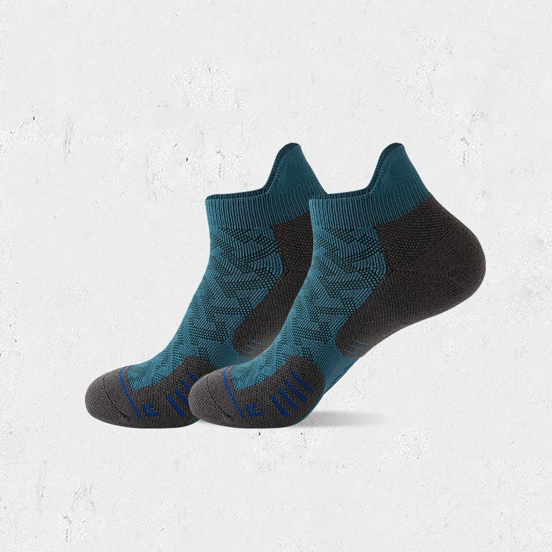 WRELS Marathon Running Socks – Compression, Cushioned, Breathable Sports Socks