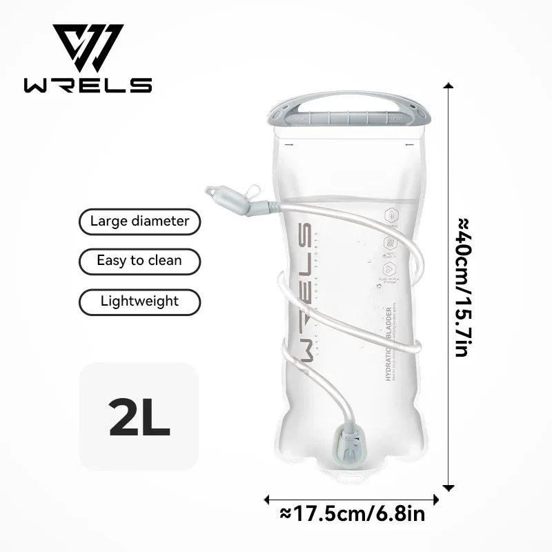 WRELS 3L TPU Hydration Bladder – BPA-Free Water Reservoir for Hiking & Cycling