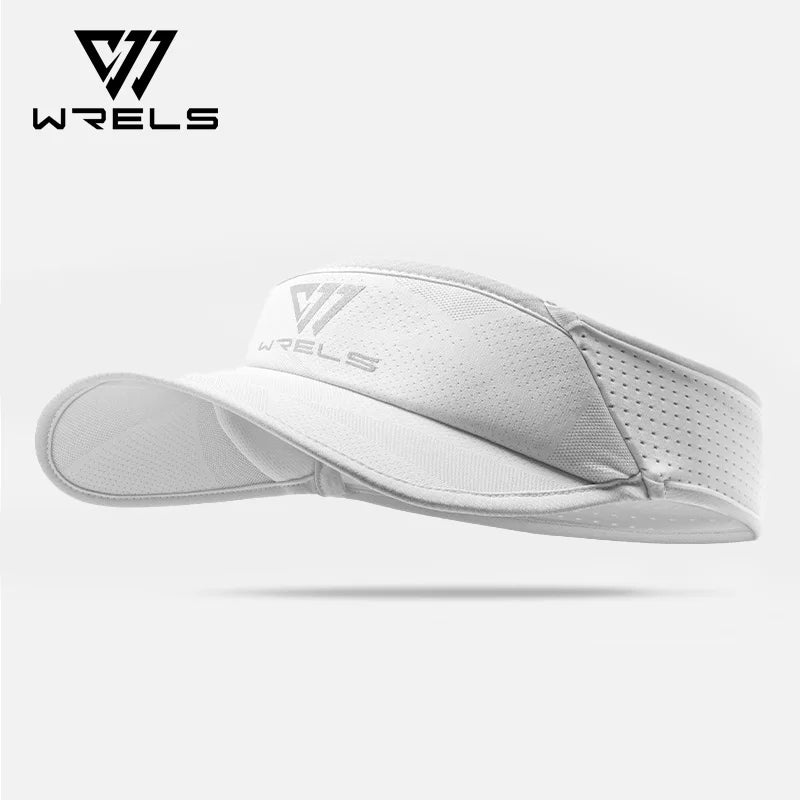 WRELS Lightweight Cooling Sports Visor – UV Protection Hat for Running, Tennis, and Golf