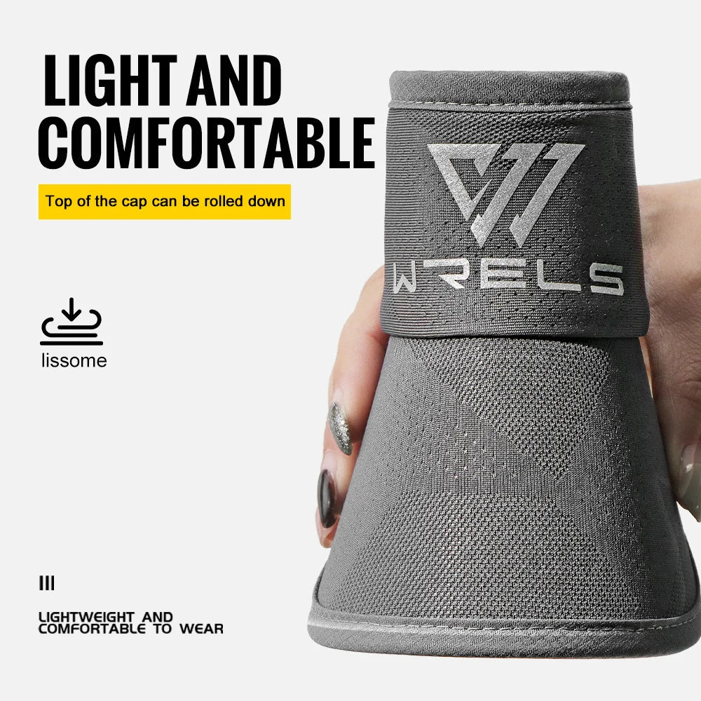 WRELS Lightweight Cooling Sports Visor – UV Protection Hat for Running, Tennis, and Golf