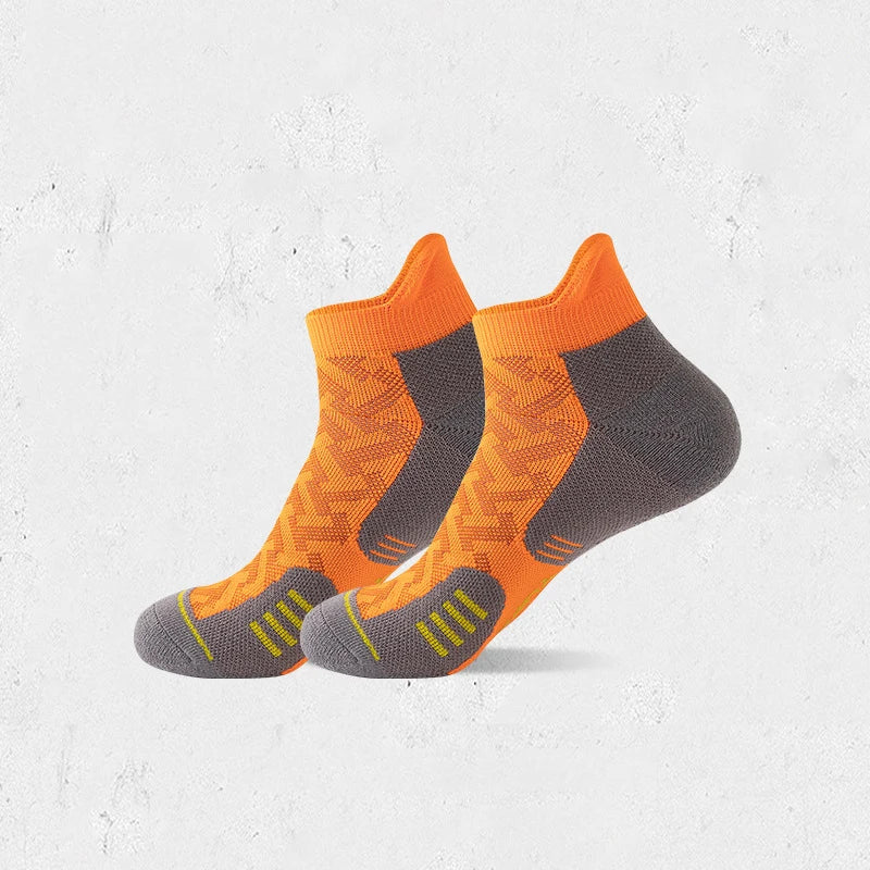 WRELS Marathon Running Socks – Compression, Cushioned, Breathable Sports Socks