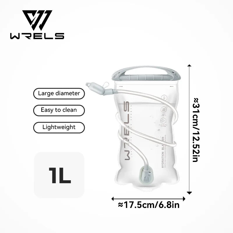 WRELS 3L TPU Hydration Bladder – BPA-Free Water Reservoir for Hiking & Cycling