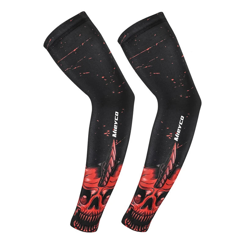 Game Arm Sleeves UV Protection Breathable Cooling Arm Covers for Cycling & Running