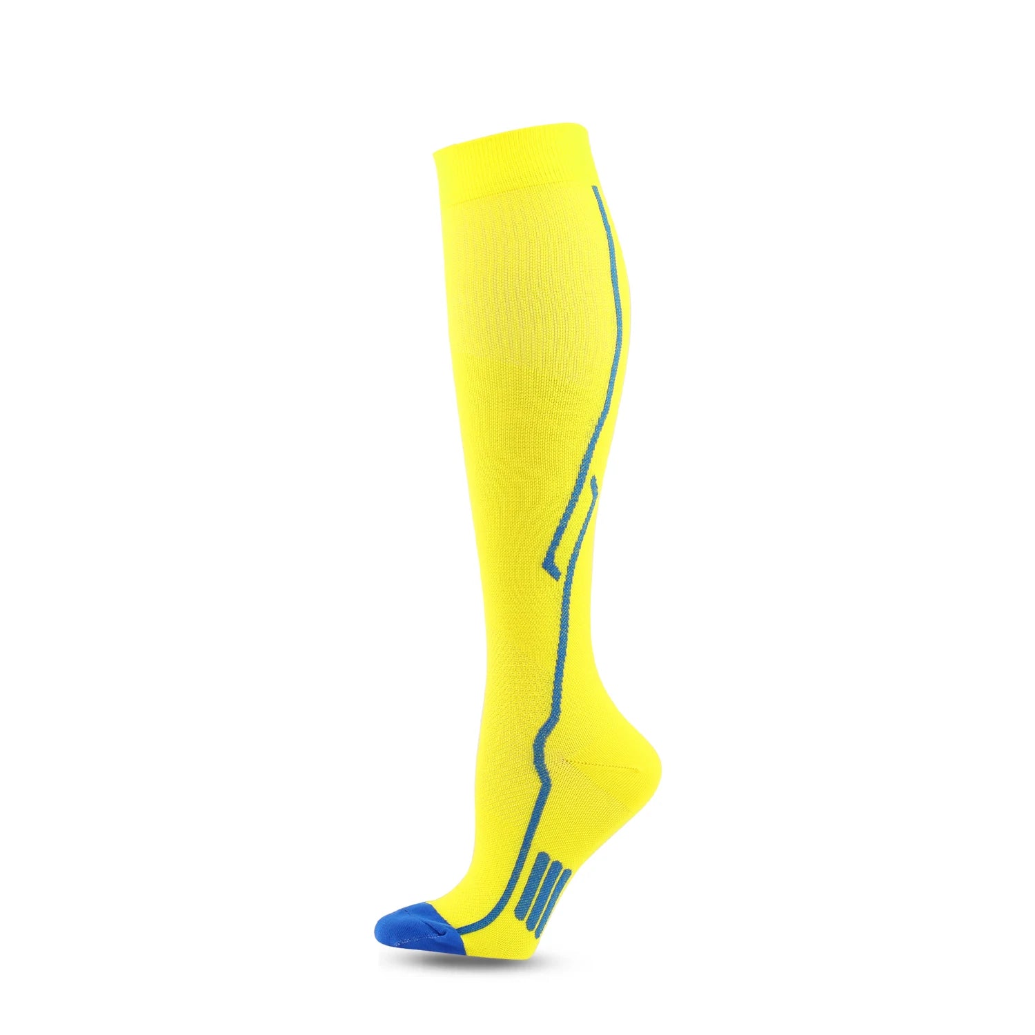 Men’s Compression Sports Socks for Running Cycling Football & Circulation Support
