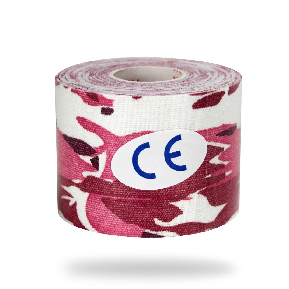 Kinesiology Tape | 5 Sizes of Elastic Athletic Recovery Tape for Muscle Support and Pain Relief