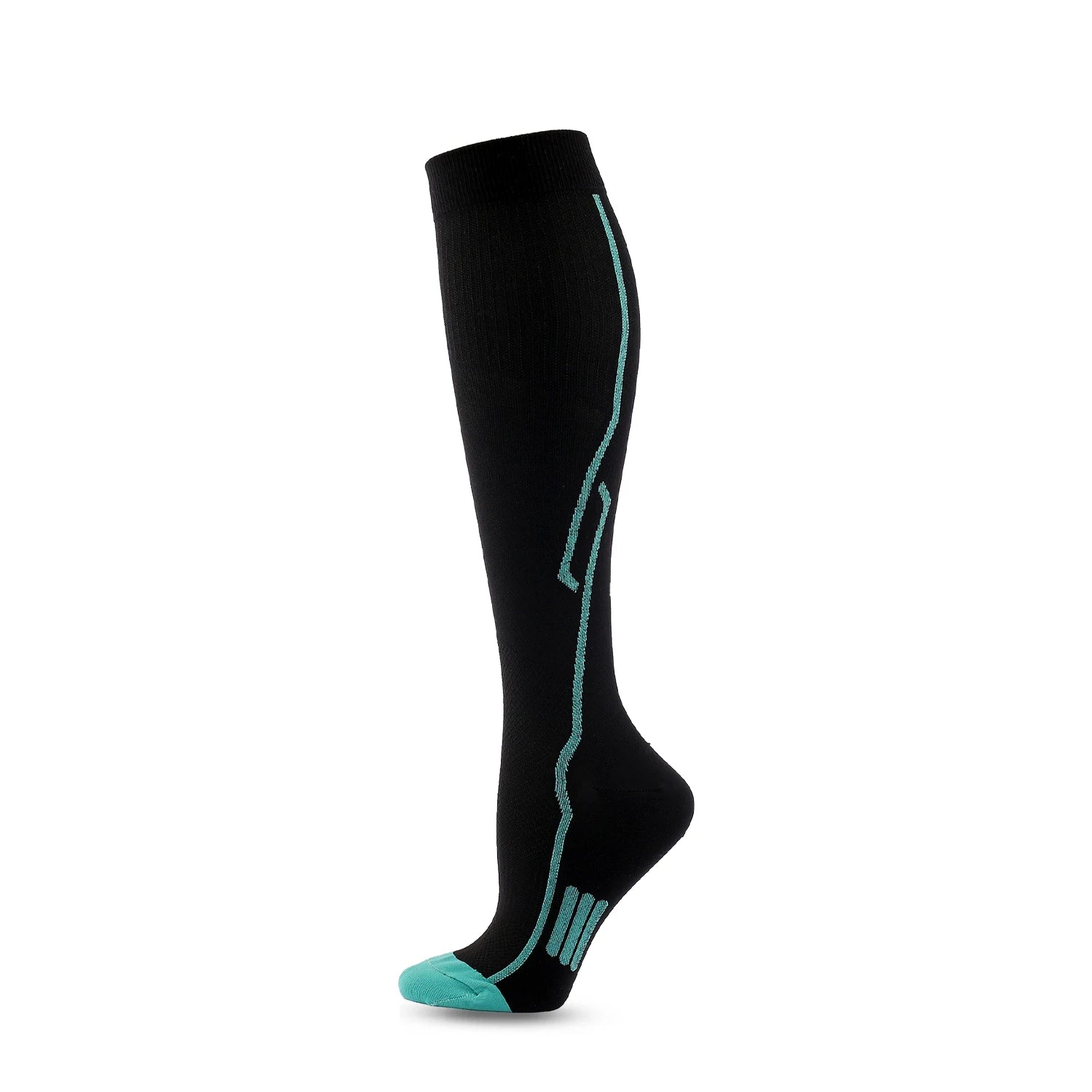 Men’s Compression Sports Socks for Running Cycling Football & Circulation Support