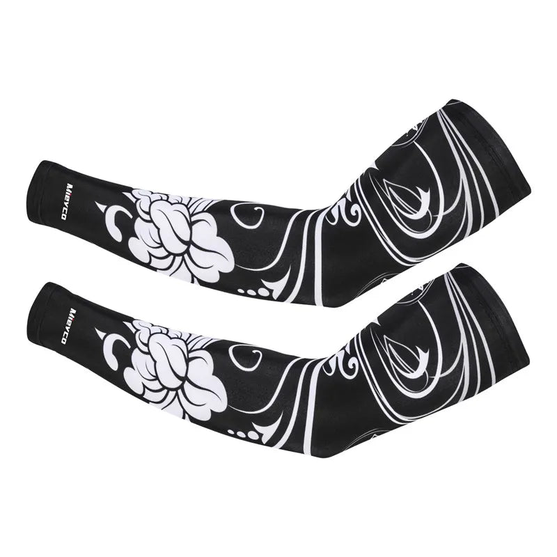 Game Arm Sleeves UV Protection Breathable Cooling Arm Covers for Cycling & Running