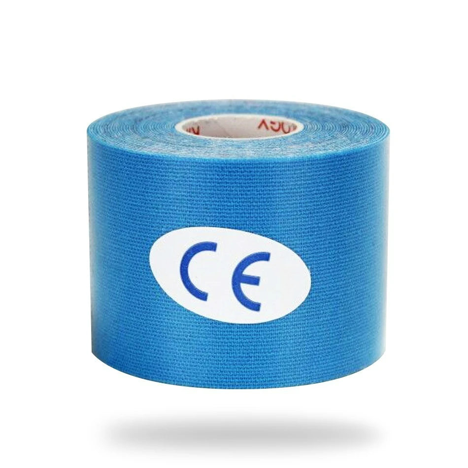 Kinesiology Tape | 5 Sizes of Elastic Athletic Recovery Tape for Muscle Support and Pain Relief