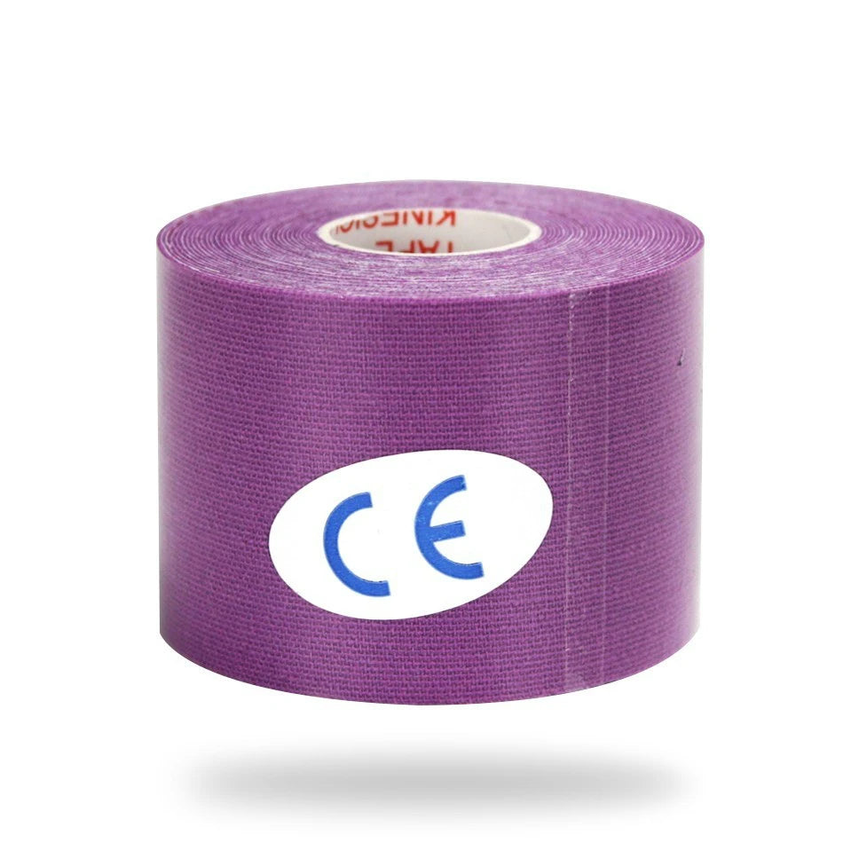Kinesiology Tape | 5 Sizes of Elastic Athletic Recovery Tape for Muscle Support and Pain Relief
