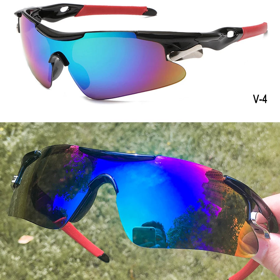 ROIDISMTOR Sunglasses UV400 Outdoor Sports Glasses