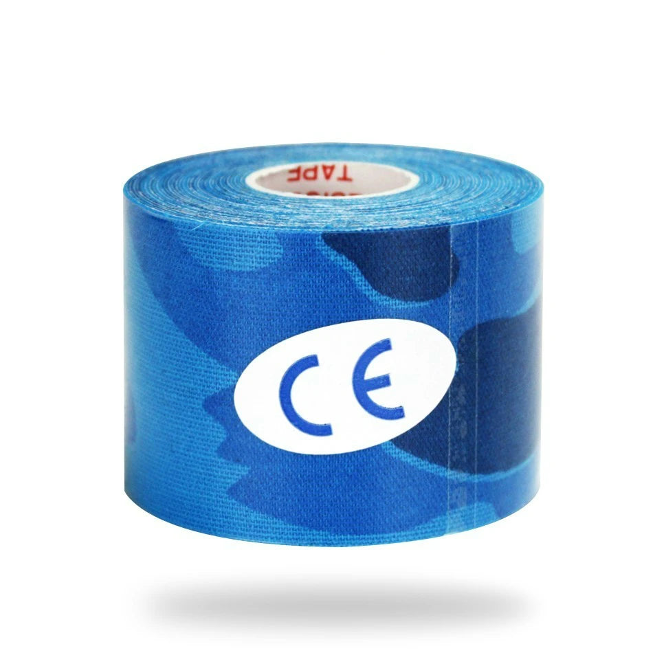 Kinesiology Tape | 5 Sizes of Elastic Athletic Recovery Tape for Muscle Support and Pain Relief