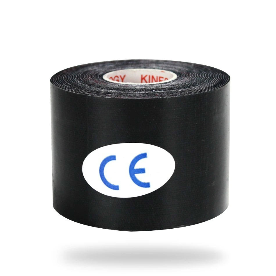 Kinesiology Tape | 5 Sizes of Elastic Athletic Recovery Tape for Muscle Support and Pain Relief