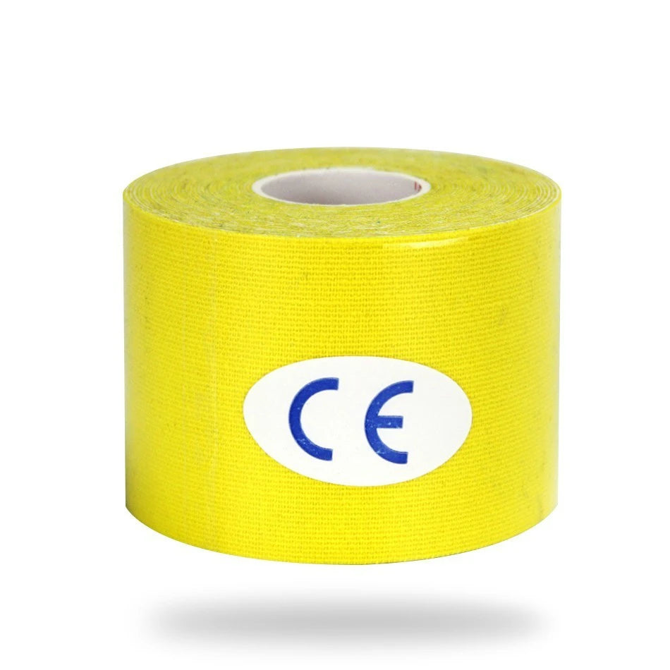 Kinesiology Tape | 5 Sizes of Elastic Athletic Recovery Tape for Muscle Support and Pain Relief