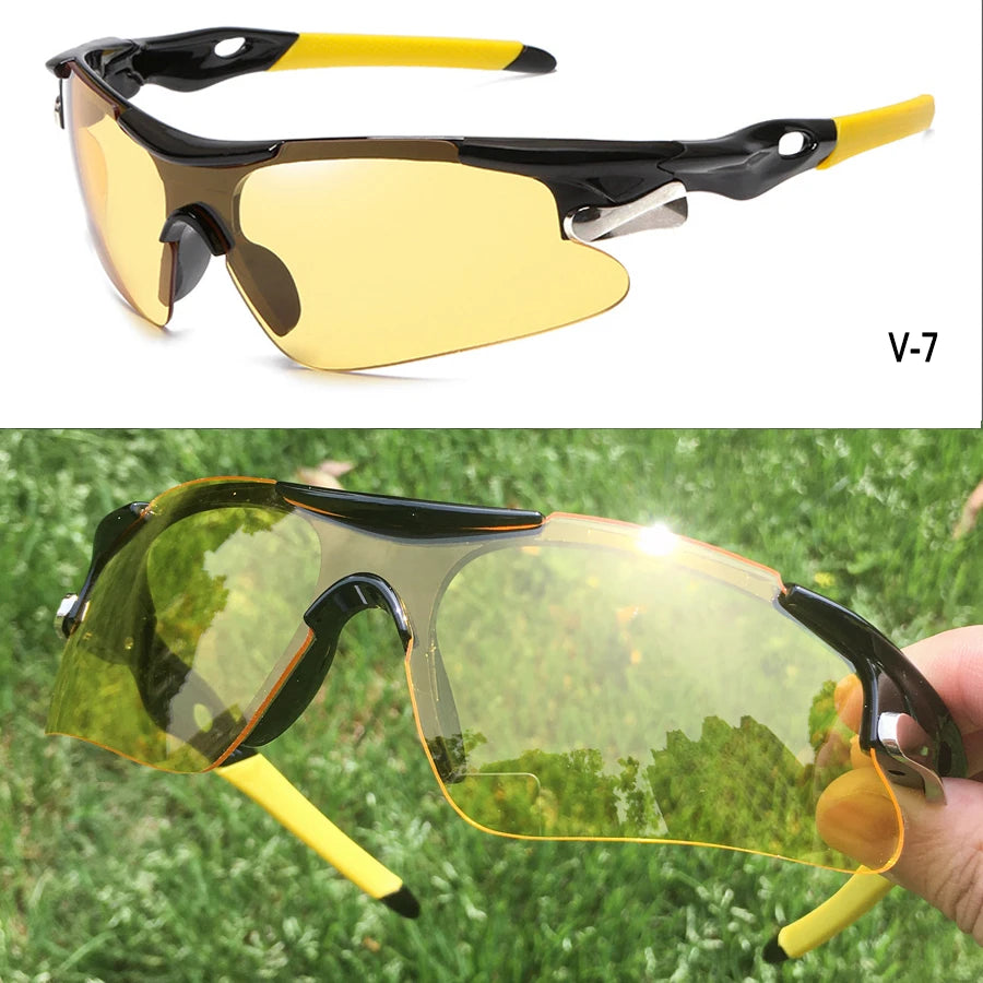 ROIDISMTOR Sunglasses UV400 Outdoor Sports Glasses