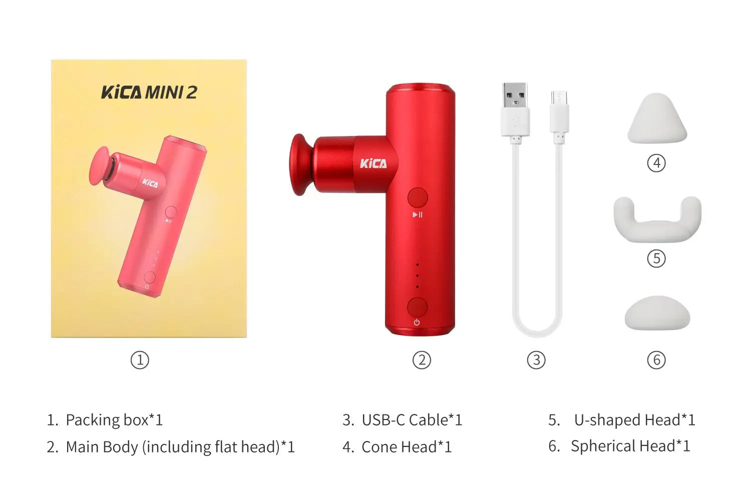 Mini 2 Fascia Gun – Portable Aluminum Deep Tissue Massage Gun, 3000RPM, Type-C Rechargeable (195g)