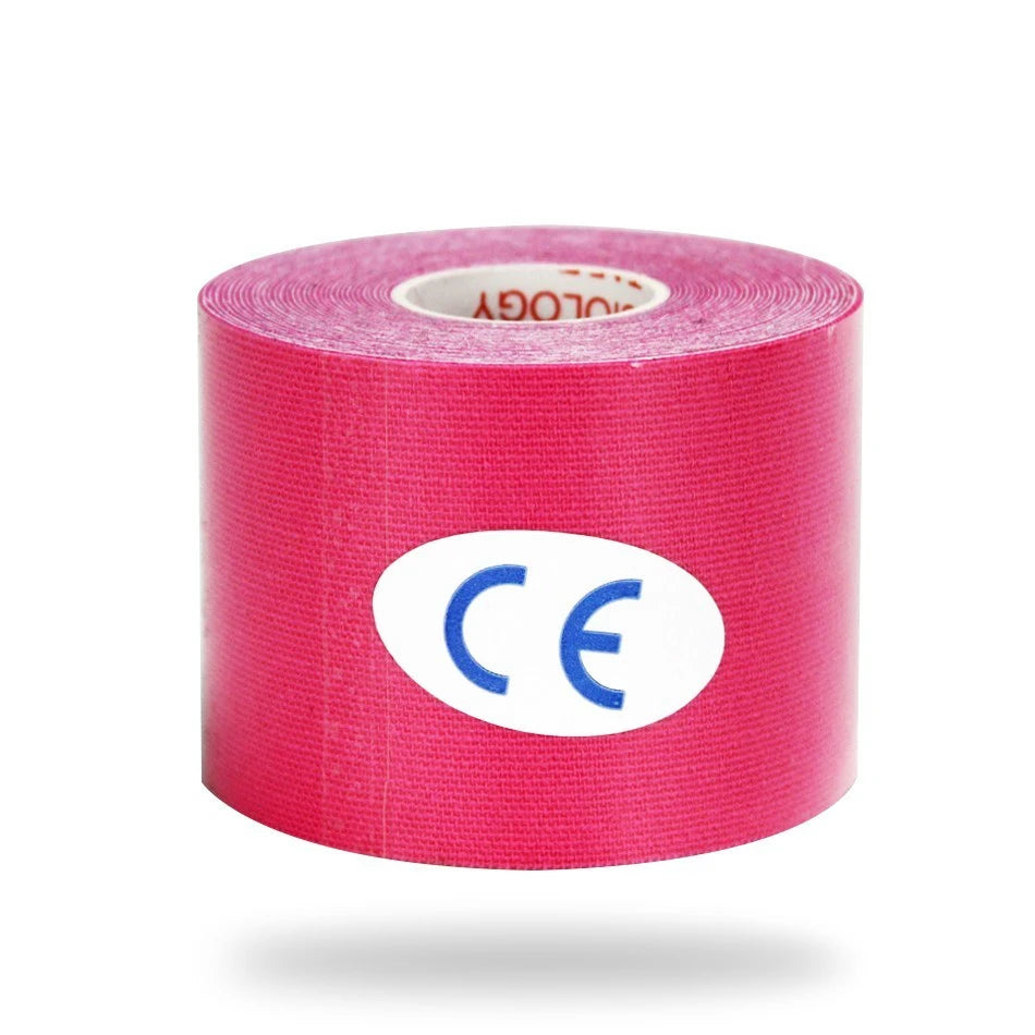 Kinesiology Tape | 5 Sizes of Elastic Athletic Recovery Tape for Muscle Support and Pain Relief