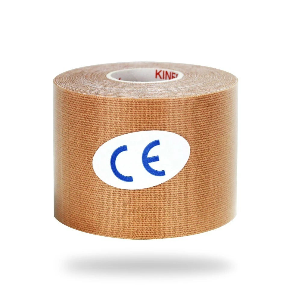 Kinesiology Tape | 5 Sizes of Elastic Athletic Recovery Tape for Muscle Support and Pain Relief