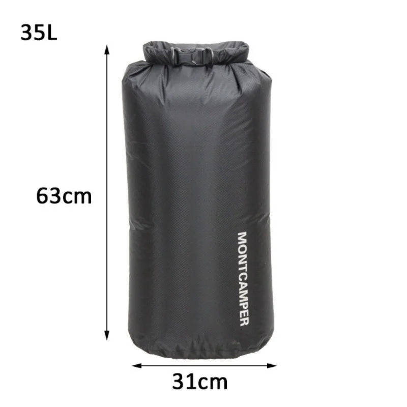 Ultralight 30D Nylon Waterproof Dry Bag 3L–35L for Kayaking, Camping & Water Sports