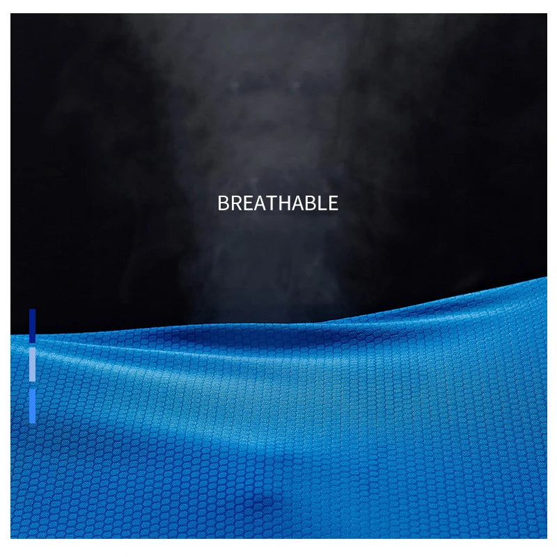 QUESHARK Men’s Quick Dry Running T-Shirt – Ultralight Breathable Gym Fitness Top