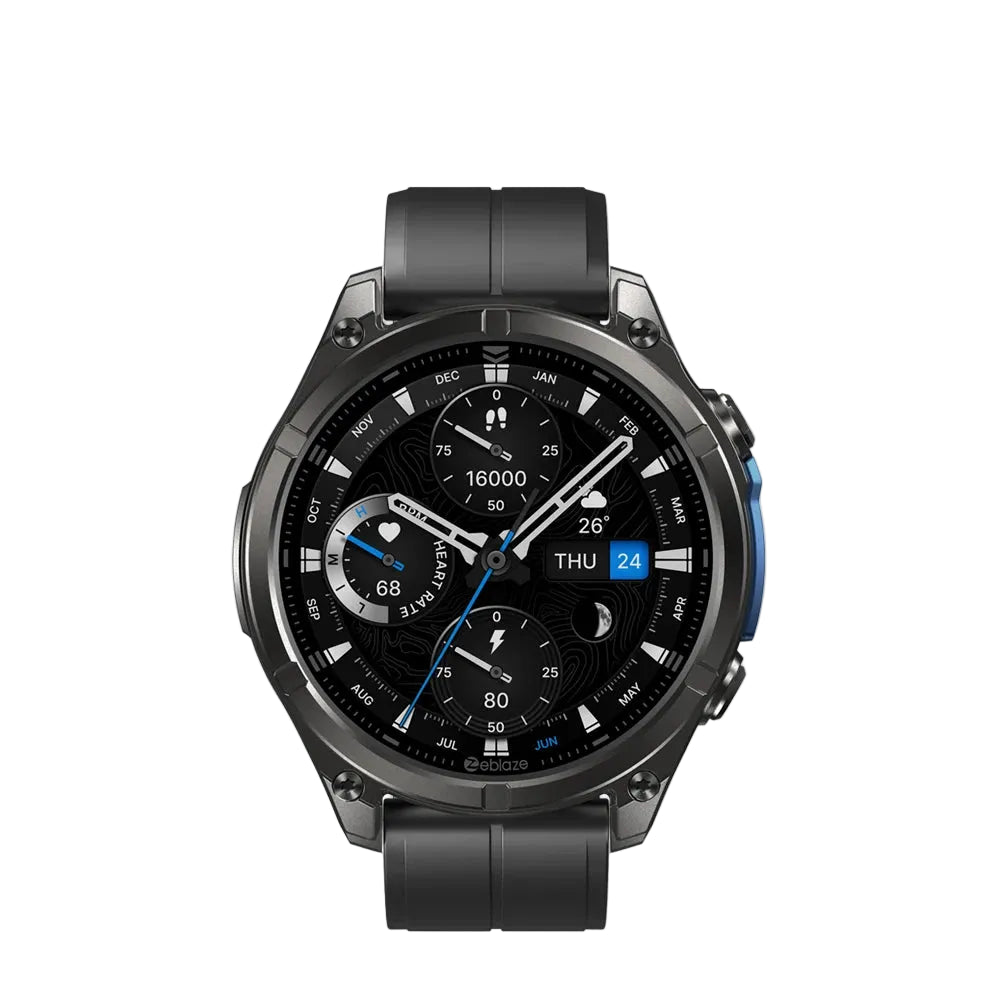 ZEBLAZE Vibe 8 Smart Watch AMOLED Display with Voice Calling & Flashlight