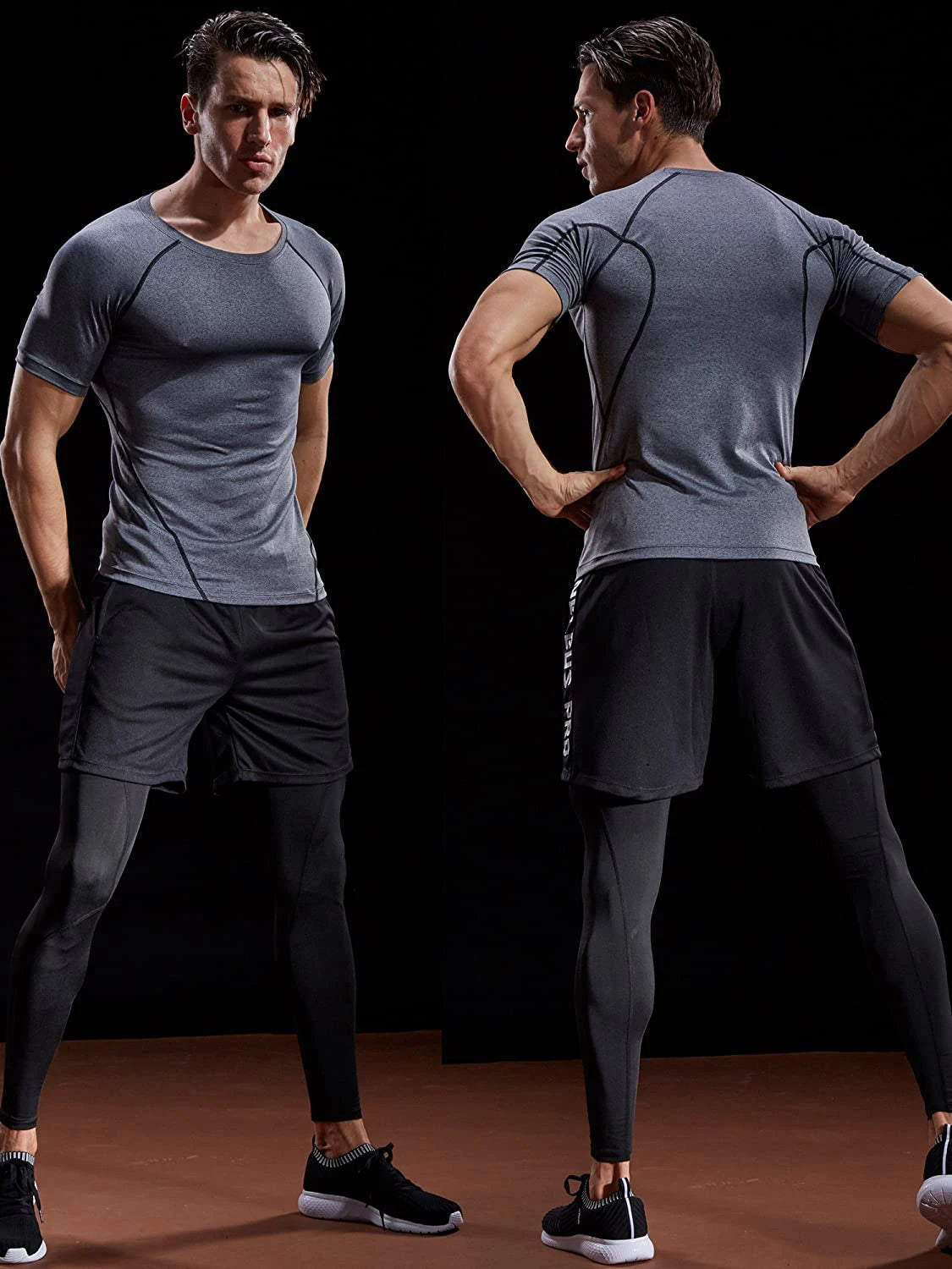 2025 Compression T-Shirt for Men – Quick-Dry Athletic Sportswear