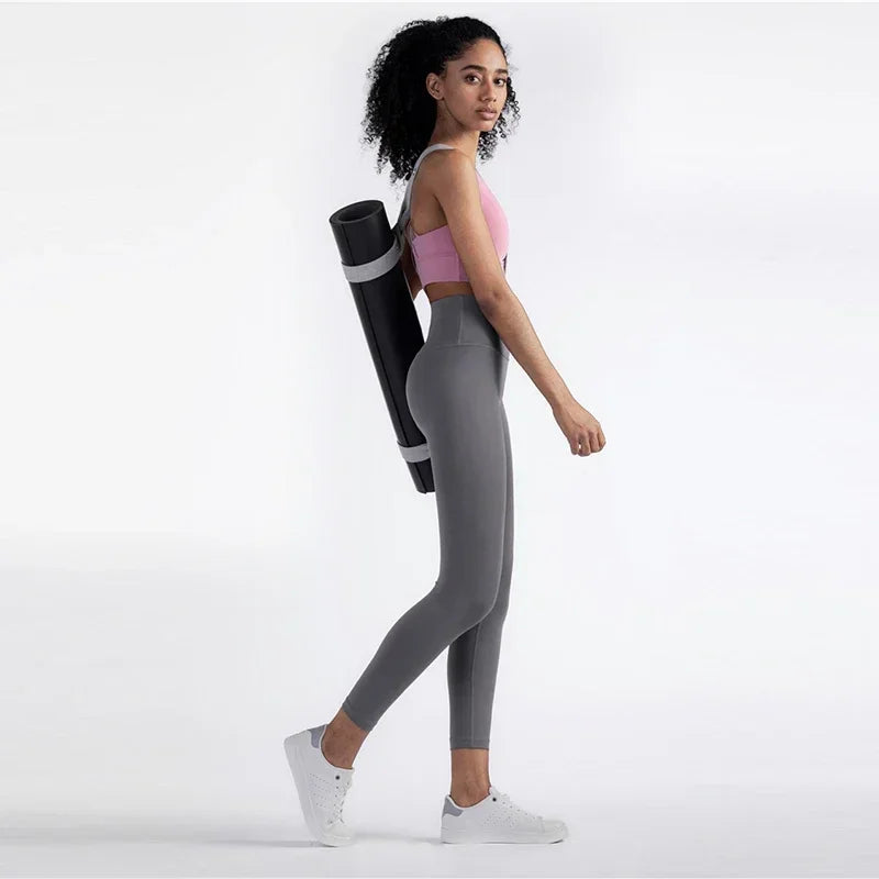 COZOK Full-Length Women’s Fitness Leggings – Running, Workout, Seam Pockets, High Comfort