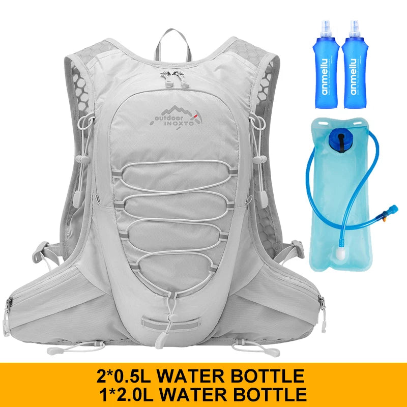 12L Hydration Vest, Lightweight Running and Cycling Backpack for Camping and Outdoor Adventure