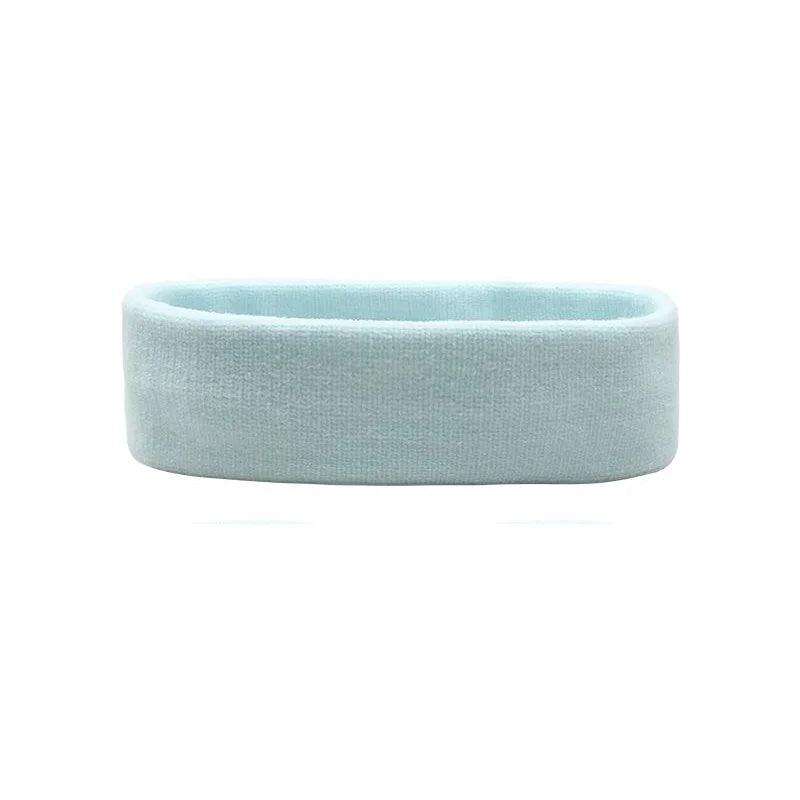 VIVIDSUN Solid Colour Sports Headband – High Elasticity & Sweat-Absorbing Workout Band