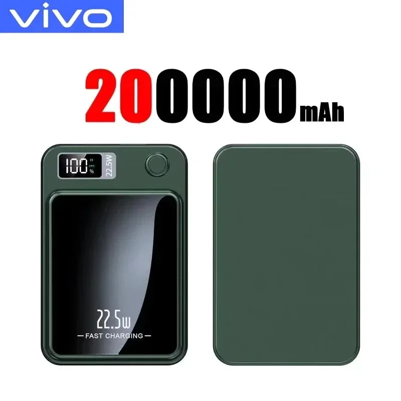 VIVO Magnetic Power Bank 50000mAh Wireless Fast Charger PD 22.5W with Display