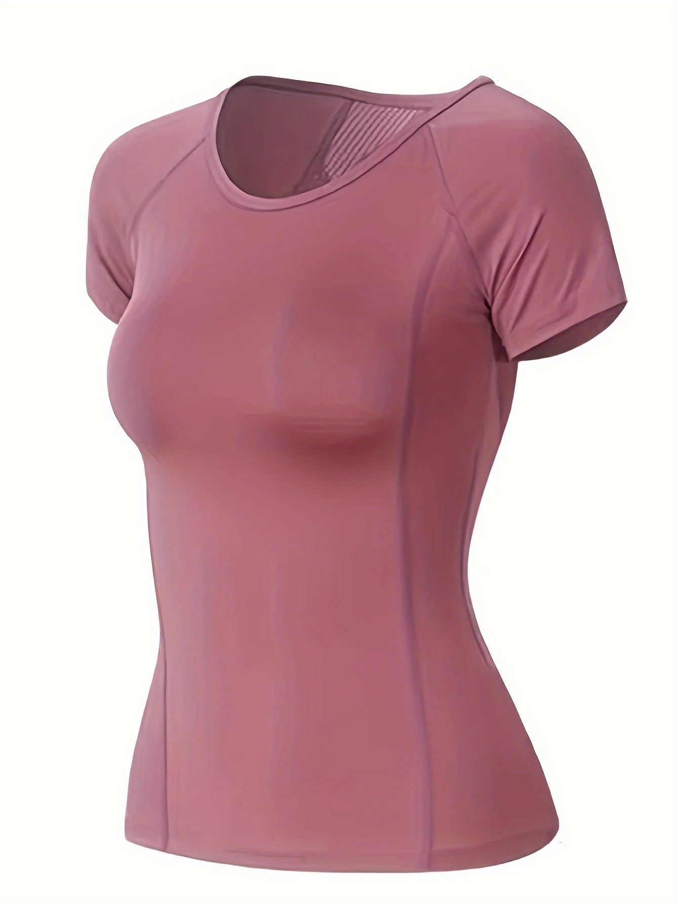 Women’s Quick-Dry Sports T-Shirt – Breathable, Beauty Back, Running Top