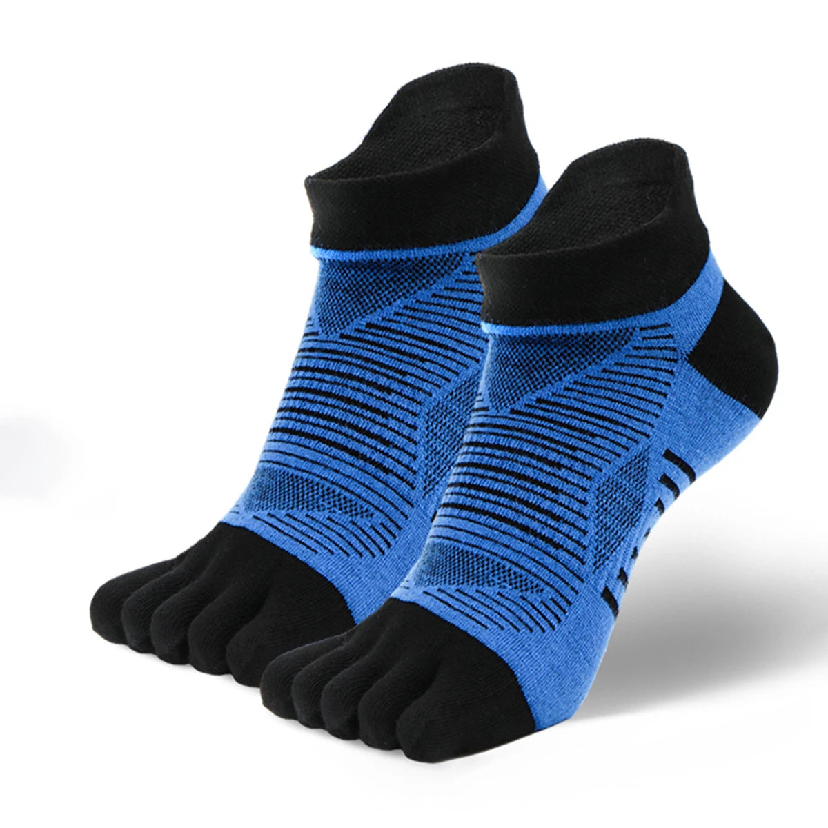 WRELS Five Finger Toe Socks Breathable COOLMAX Running Cycling Sports