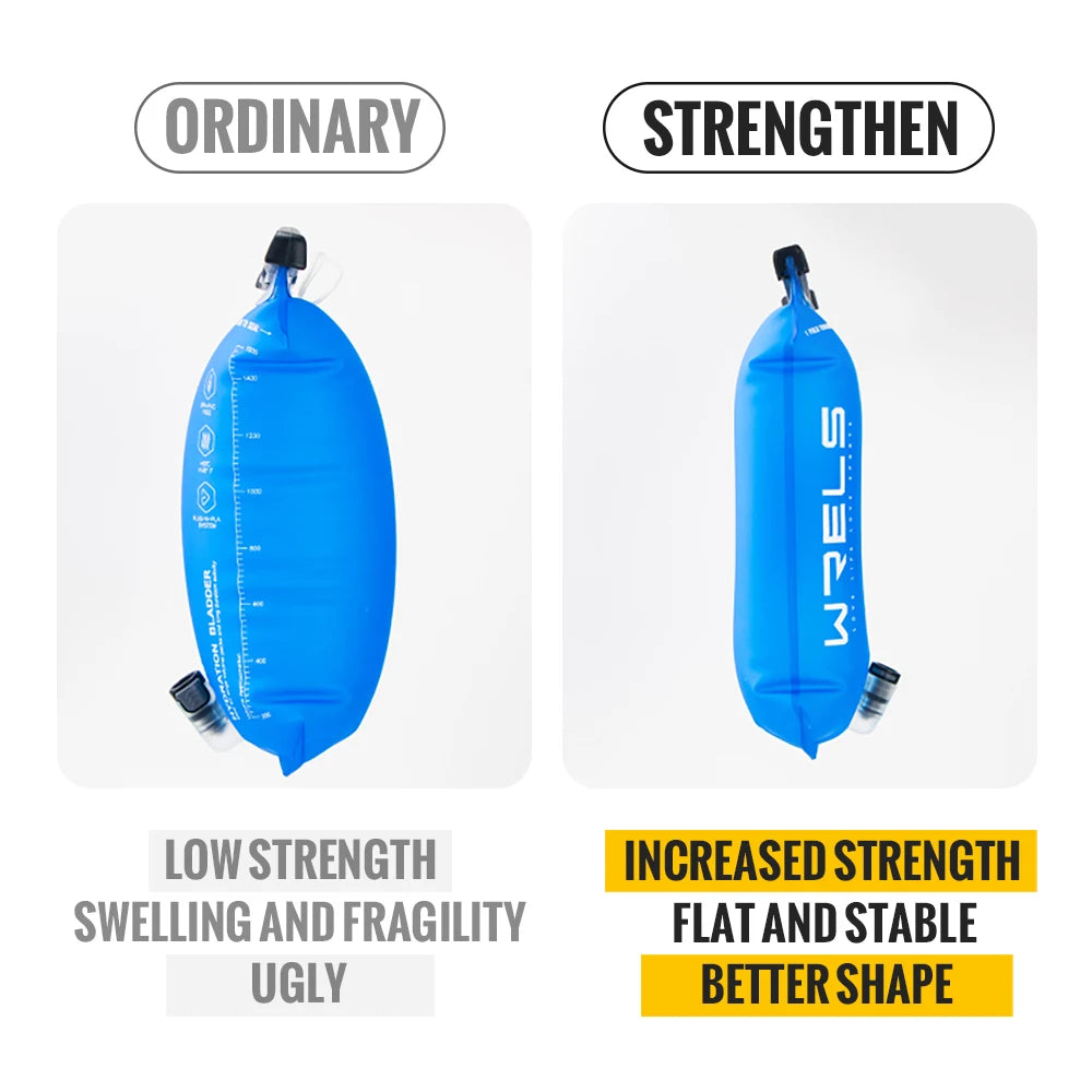 3L Hydration Bladder, BPA-Free TPU Water Bag for Running, Hiking, and Outdoor Use, Sports Bladder