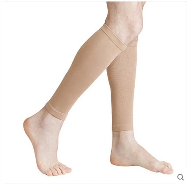 Compression Calf Sleeves 20-30mmHg for Running, Sports & Shin Splint Relief