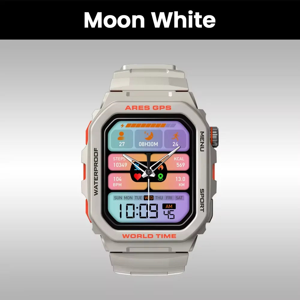 ZEBLAZE Ares GPS Smartwatch with Bluetooth Calling, GPS & Health Tracking