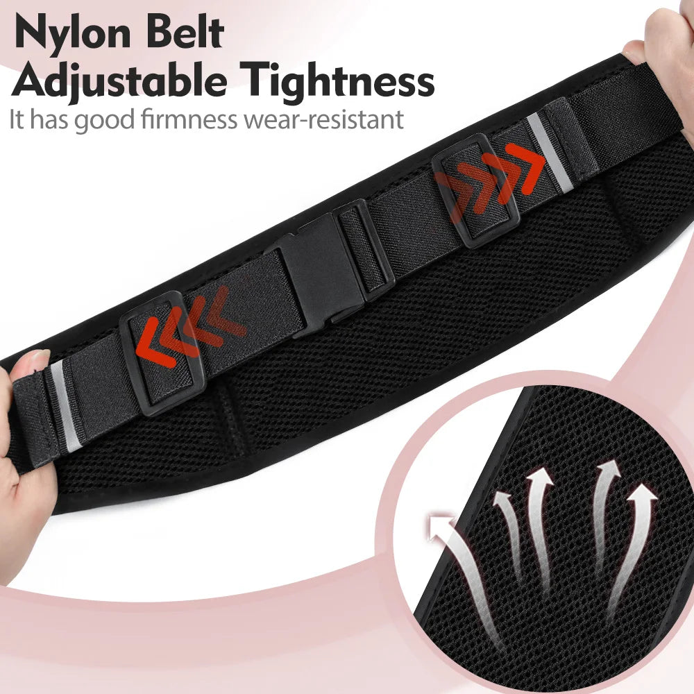 NEWBOLER Professional Running Waist Bag – Lightweight Sports Belt Pouch