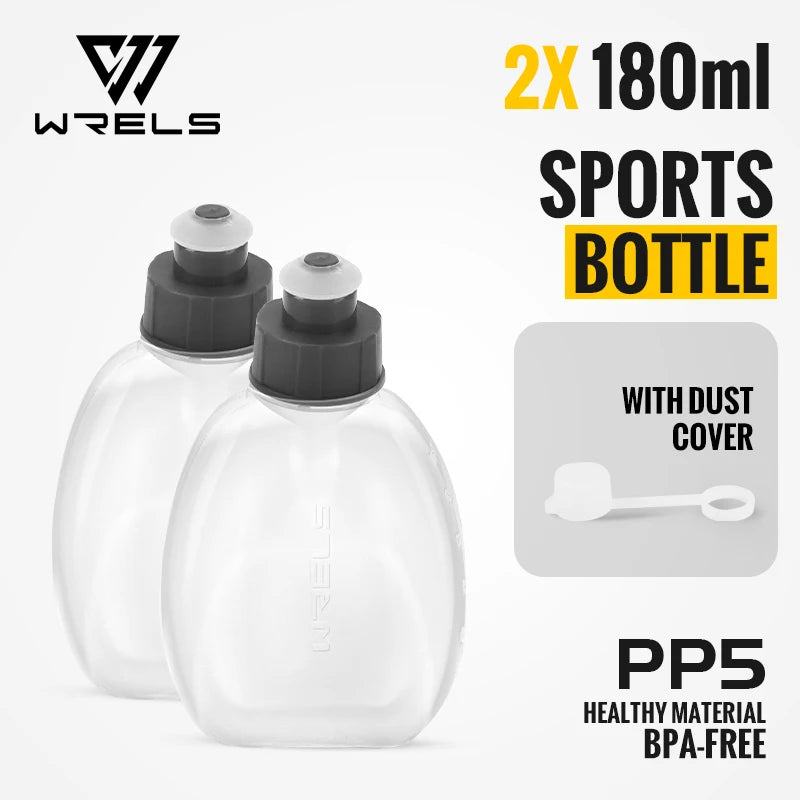 WRELS Handheld Hydration Bottle – Lightweight BPA-Free Water Bottle for Running, Hiking, and Cycling