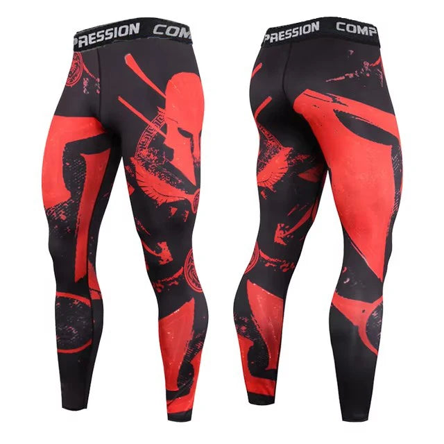 Men’s Compression Pants Sportswear Training Leggings Gym Tights
