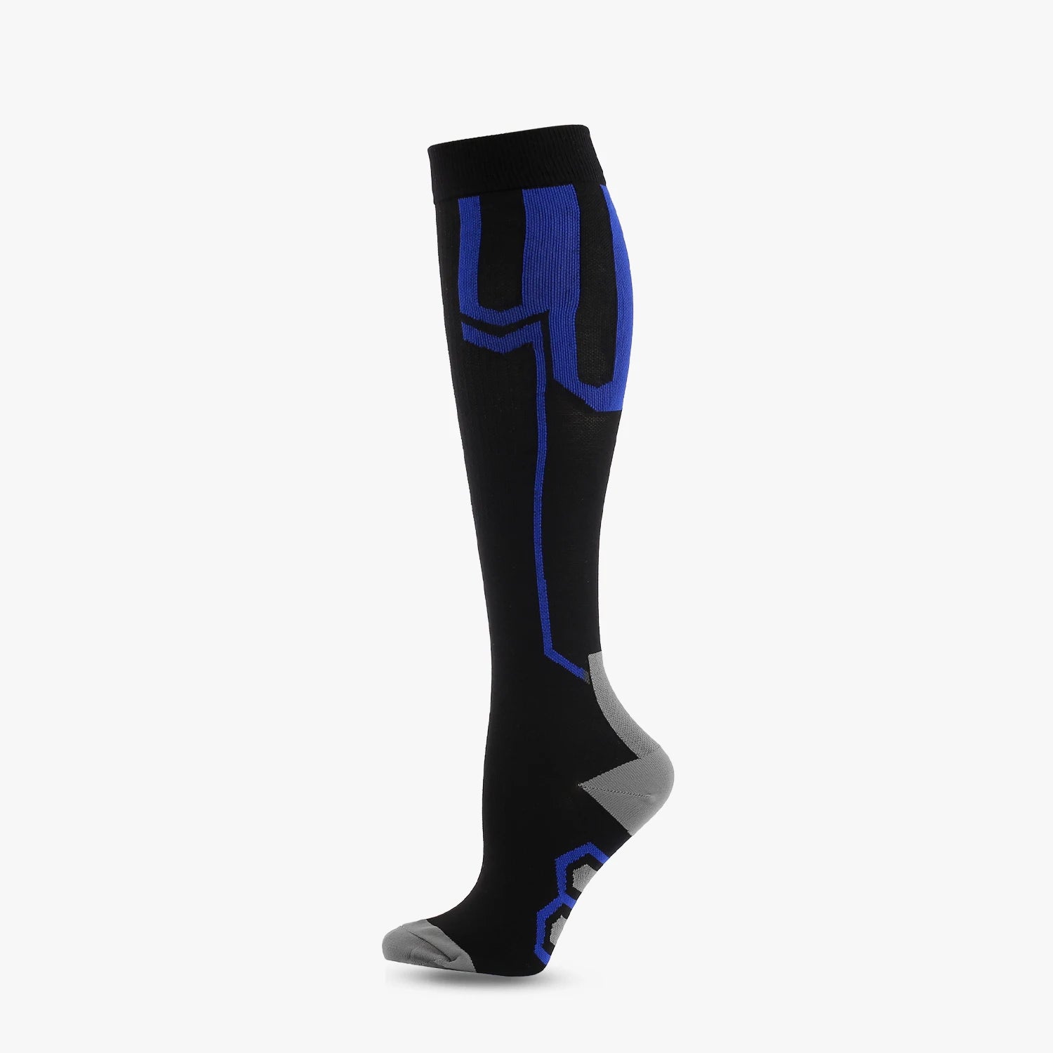 Men’s Compression Sports Socks for Running Cycling Football & Circulation Support