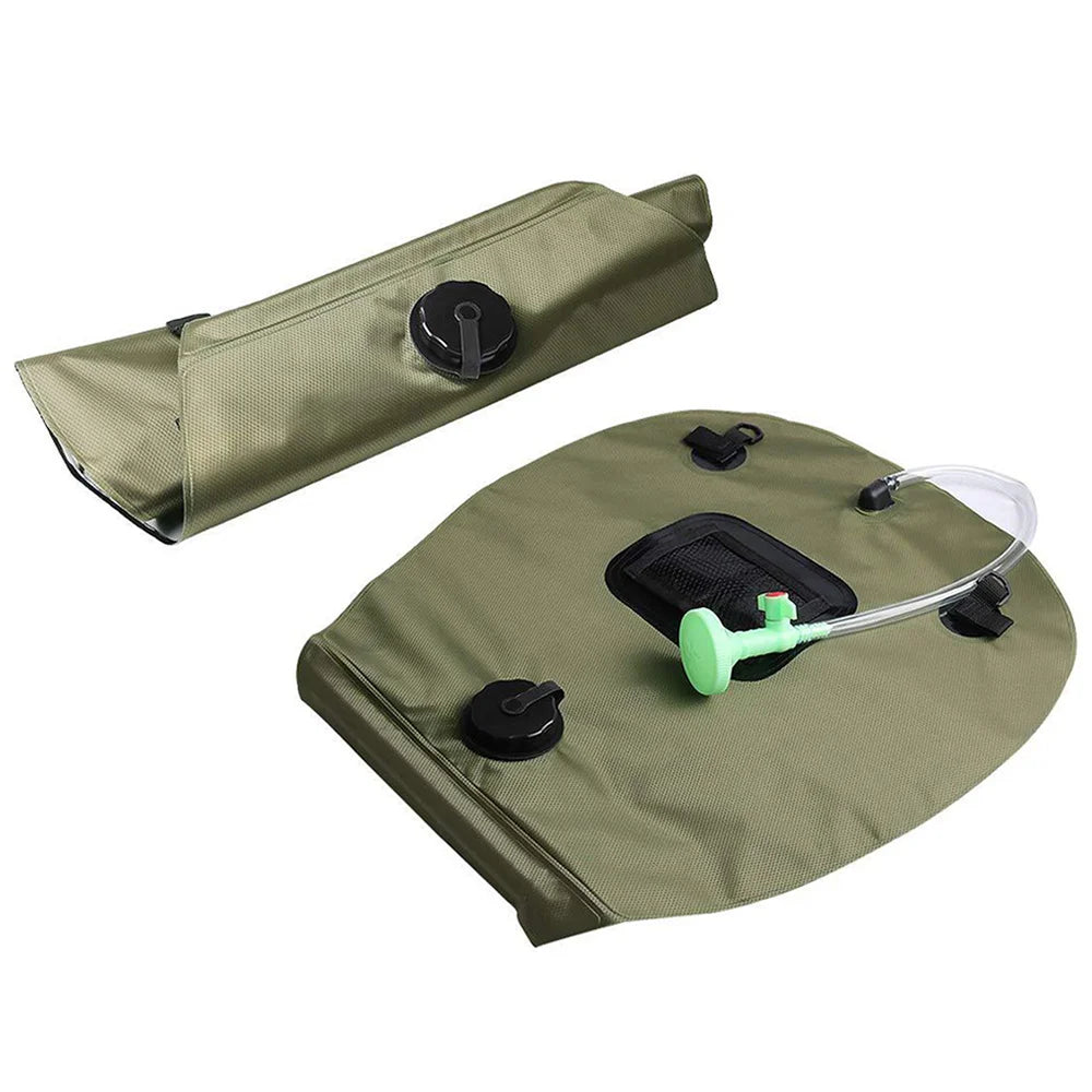 20L Solar Shower Bag Outdoor Camping Heated Water Shower System