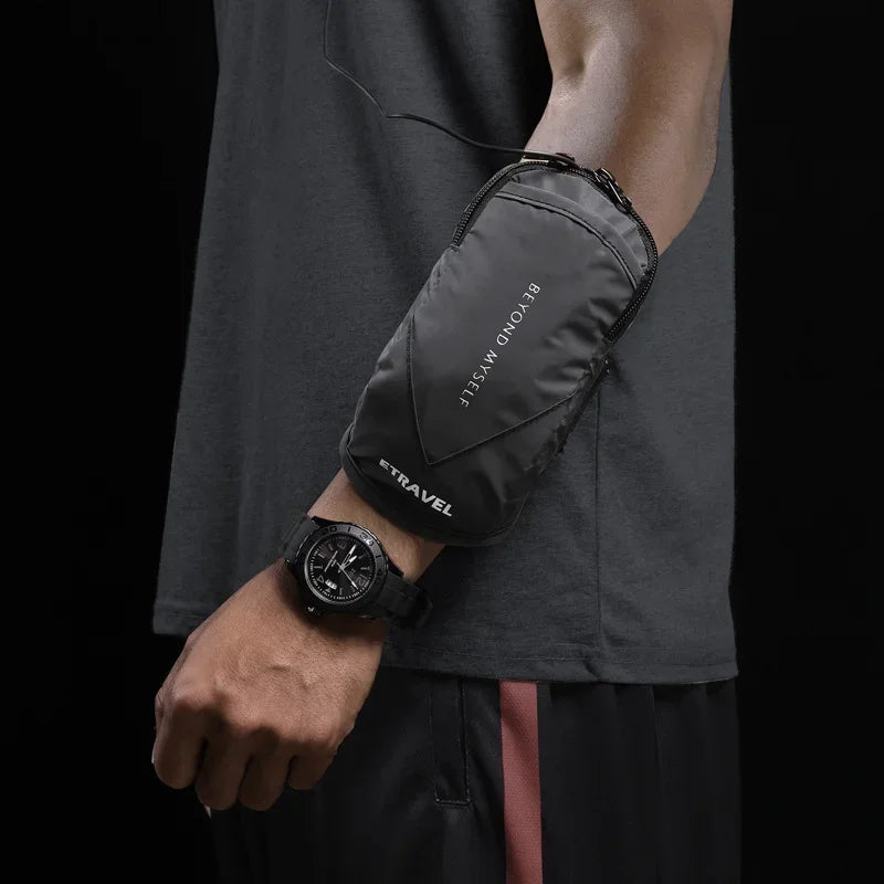 Outdoor Running Phone Armband Bag – Waterproof, Reflective & Adjustable Sports Case