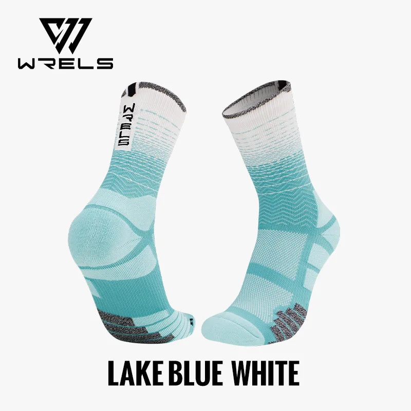 WRELS Athletic Cushion Running Socks – Moisture Wicking, Shock-Absorbing & Anti-Blister