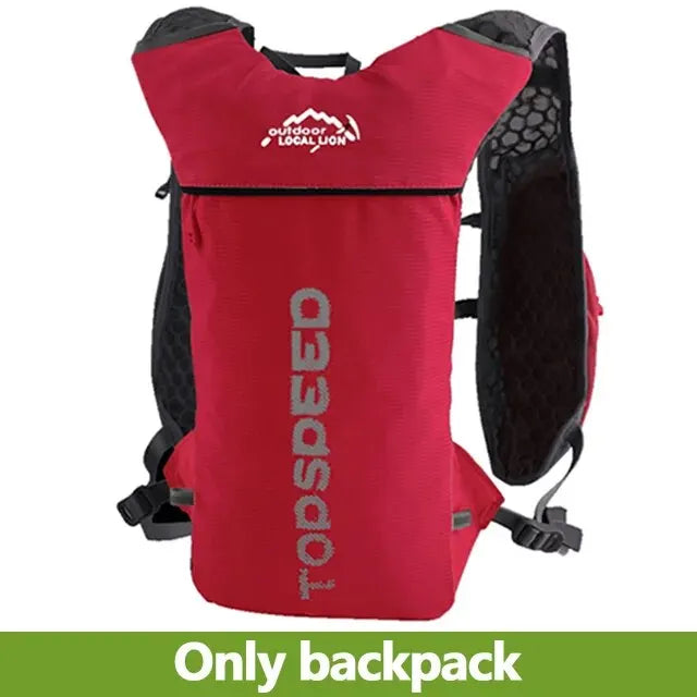 NEWBOLER Trail Running Ultralight 5L Backpack with 2L Hydration Bladder