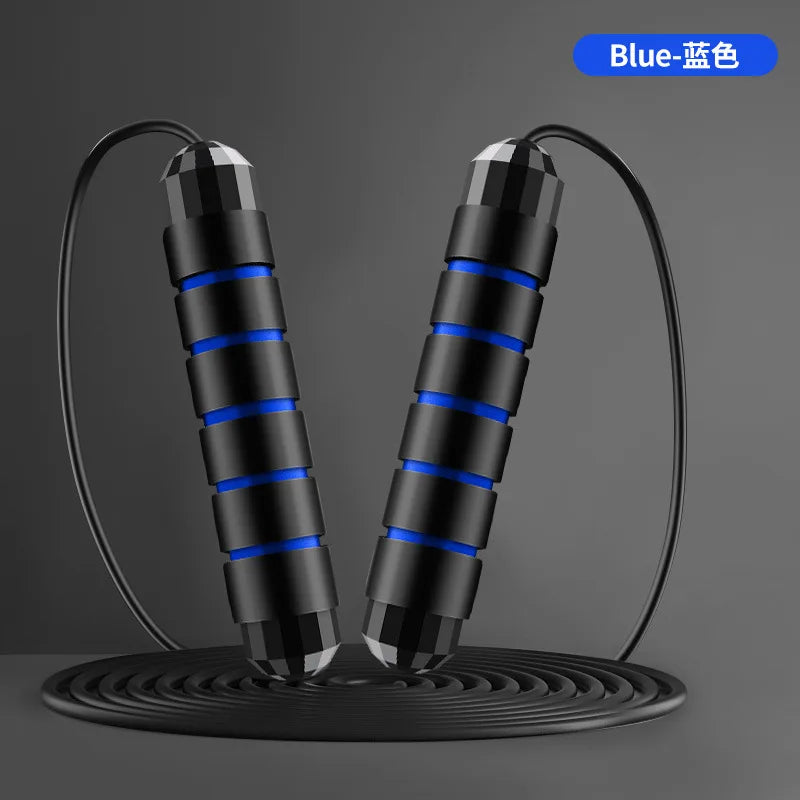 Weighted Wire Jump Rope for Adults | High-Speed Cardio and Strength Training