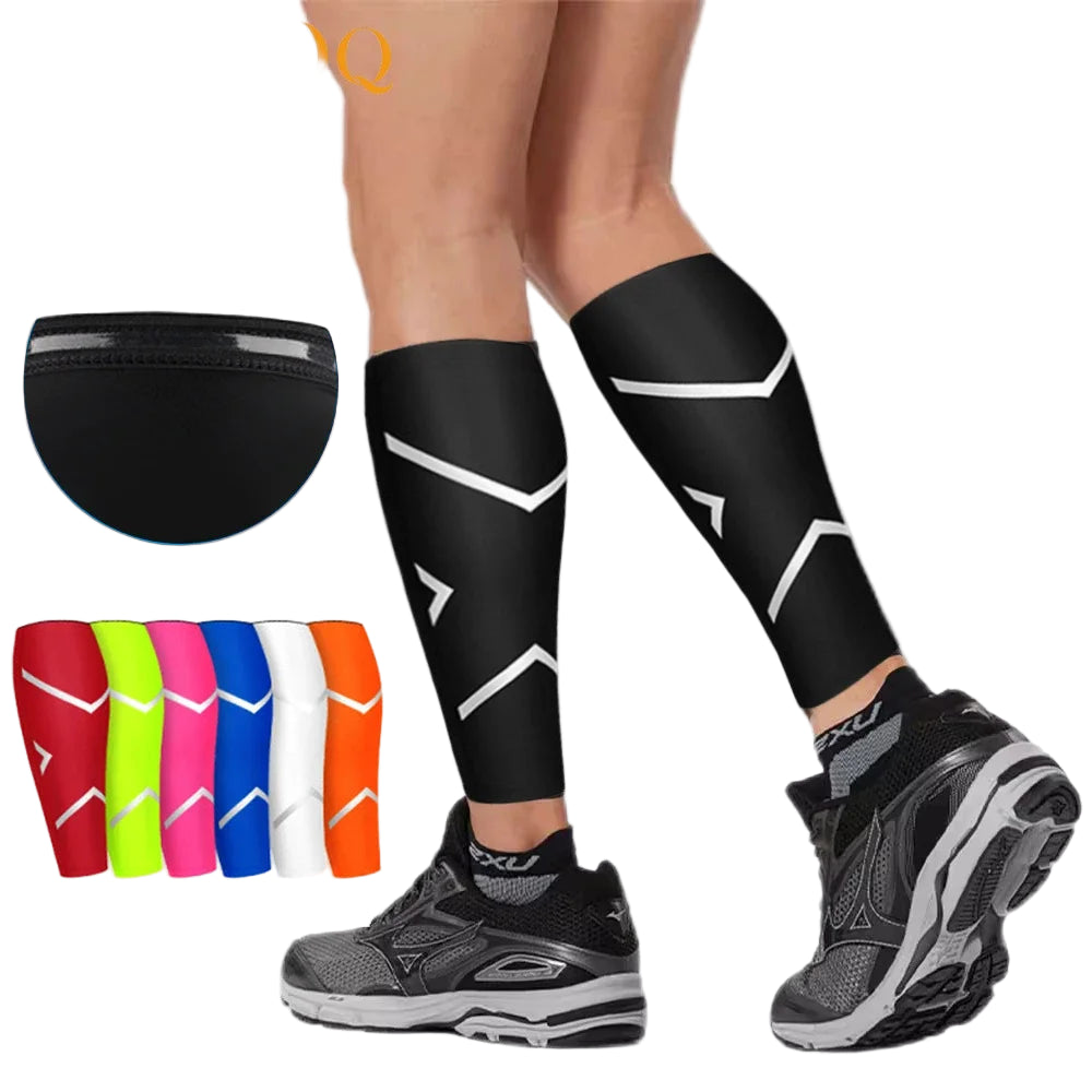 Calf Compression Sleeves for Men and Women – Running, Cycling, Travel Support