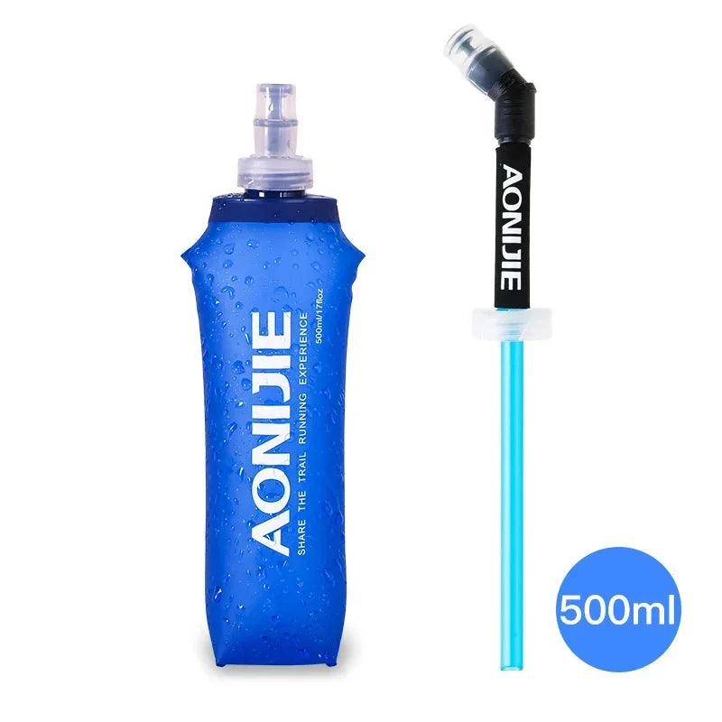 AONIJIE SD09 SD10 SD15 Soft Flask – 170ml to 500ml Folding BPA-Free Water Bottles for Running Packs