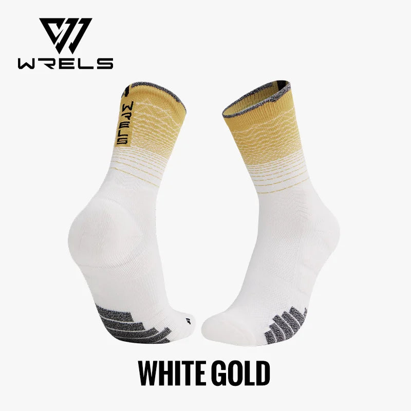 WRELS Athletic Cushion Running Socks – Moisture Wicking, Shock-Absorbing & Anti-Blister