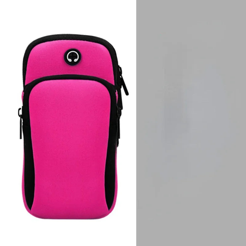 Outdoor Running Phone Armband Bag – Waterproof, Reflective & Adjustable Sports Case