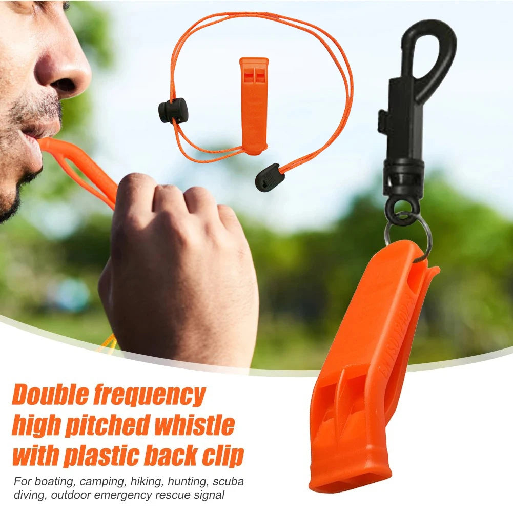 Outdoor Survival Emergency Whistle Loud Safety Signal for Hiking & Rescue