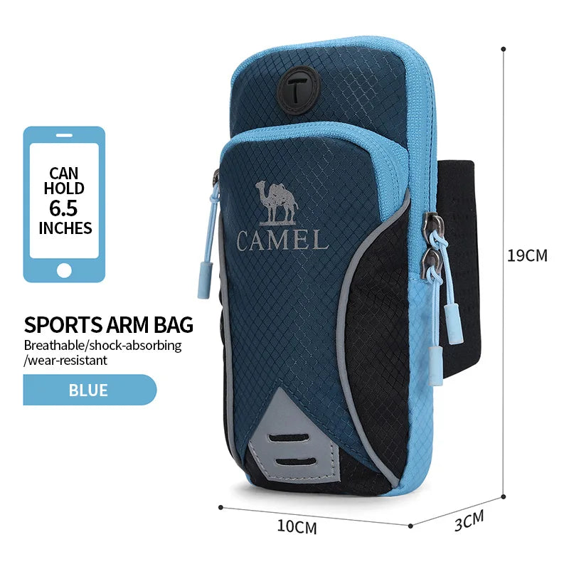 GOLDEN CAMEL Running Arm Bag – Lightweight Phone Holder for Running, Hiking, and Cycling