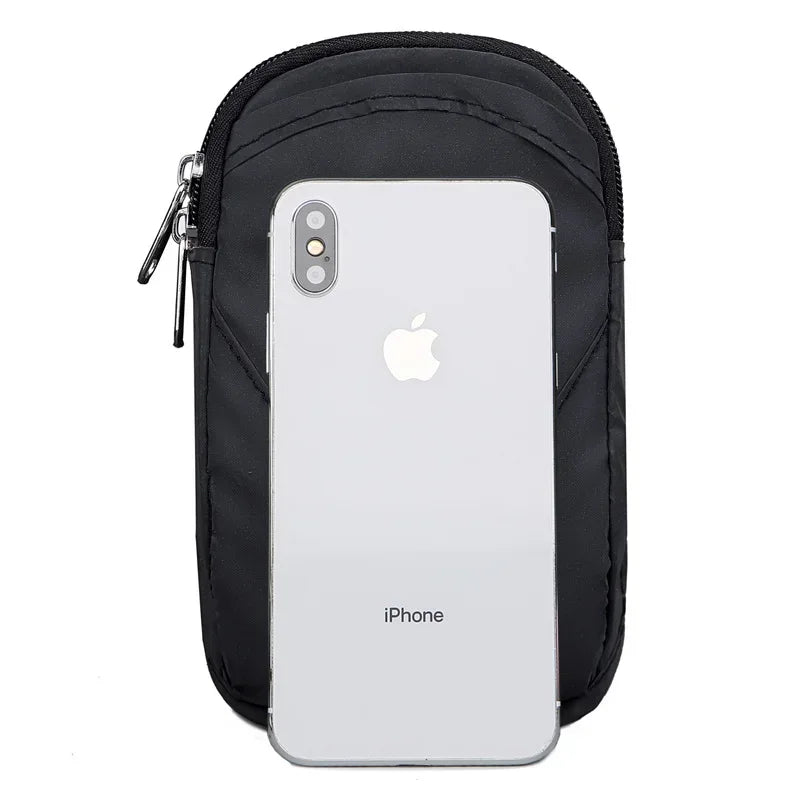 Outdoor Running Phone Armband Bag – Waterproof, Reflective & Adjustable Sports Case